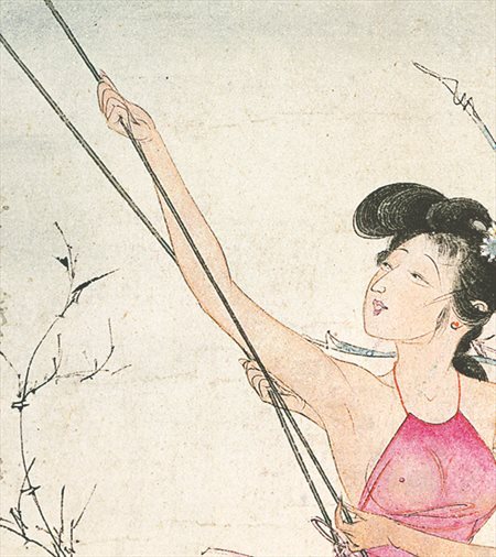 石阡县-胡也佛的仕女画和最知名的金瓶梅秘戏图